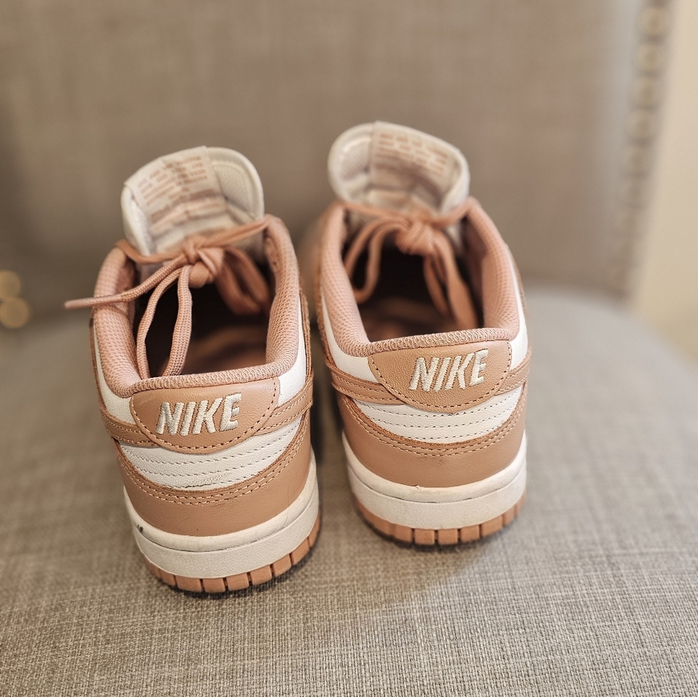 Nike Dunks Women's Low-Dusty Pink--Rose Whisper--Size 6.5 - Picture 5 of 10